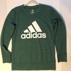 Long sleeve -Forest Green, Adidas Crew Neck
